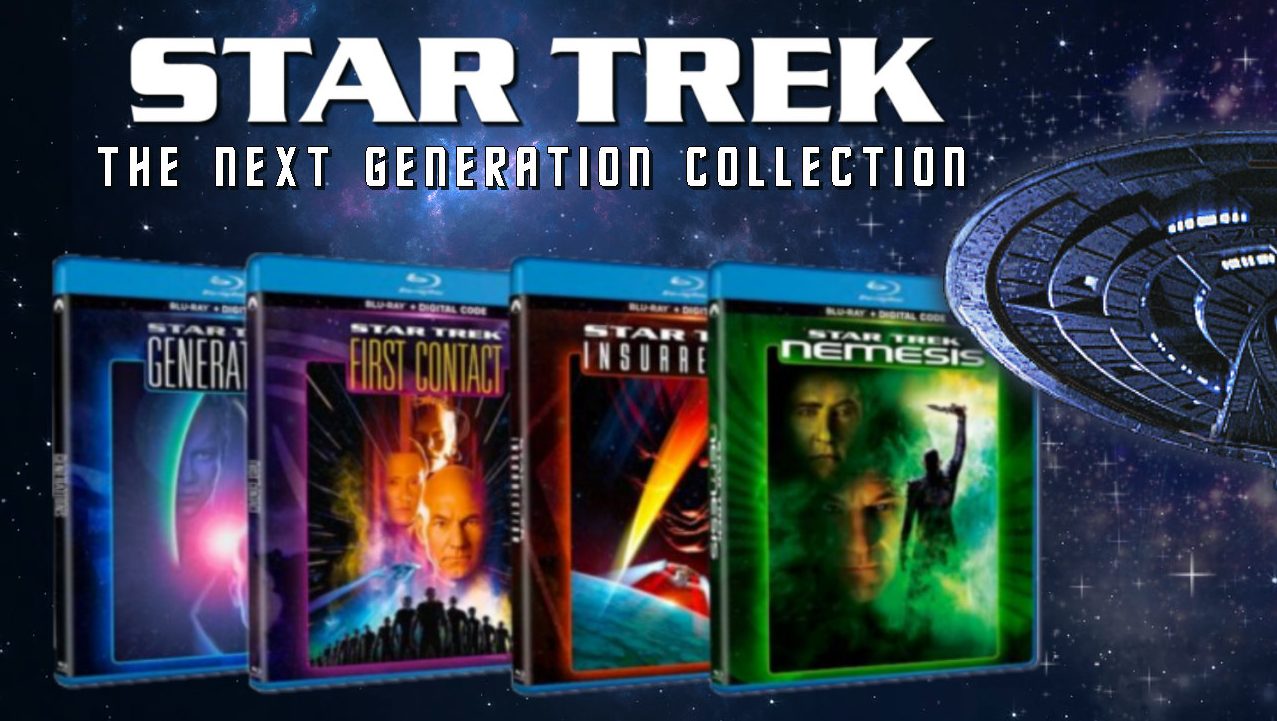 Star Trek The Next Generation 4 Movie Collection 4K edited