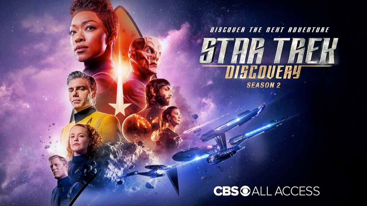 Poster zu Star Trek: Discovery Staffel 2: Crew, Raumschiffe, Logo
